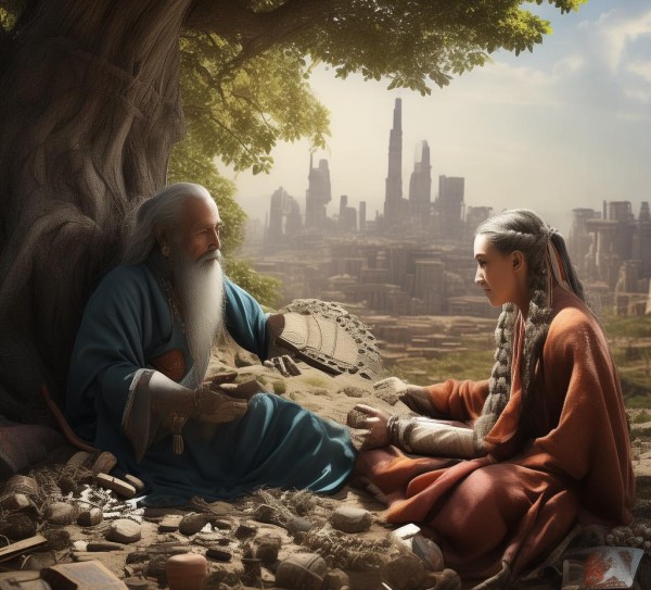 食拾文明,跨越时空的对话