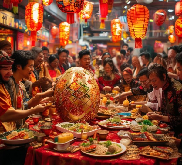 春节餐饮砸金蛋,传统与创新的结合之道